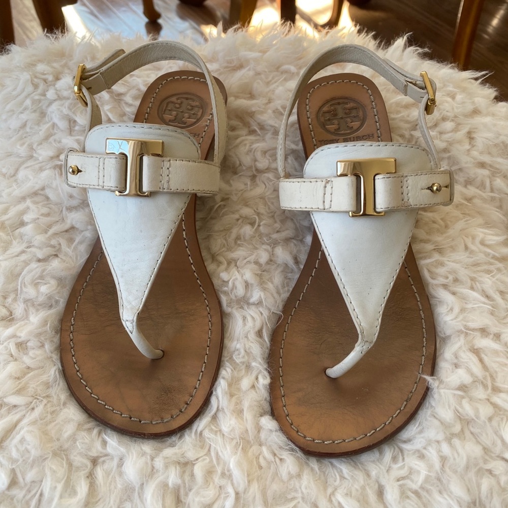 Tori Burch wedge thong sandal